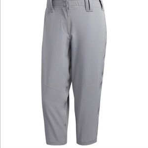 ADIDAS DIAMOND QUEEN ELITE KNICKER FASTPITCH SOFTBALL PANT GREY